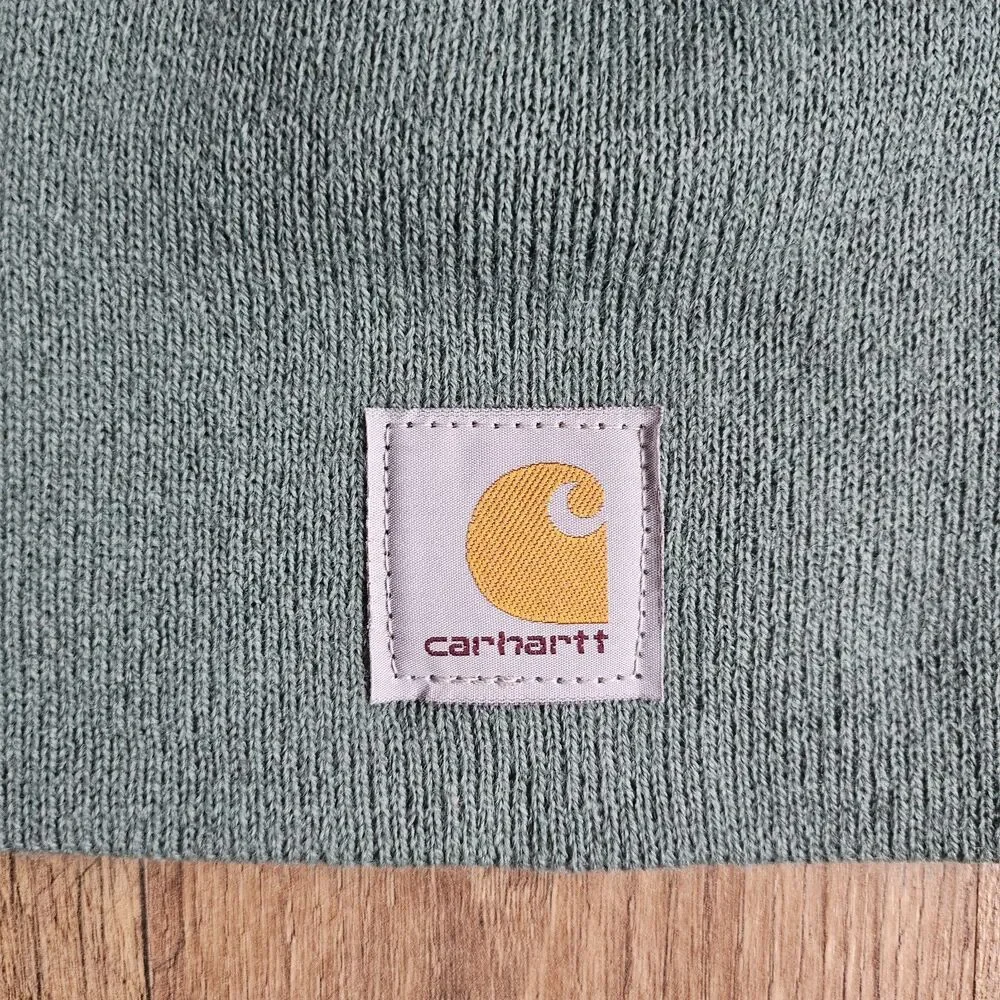 Carhartt Knit Beanie Hat Sage Green NWT One Size Gorpcore Skater Workwear Warm